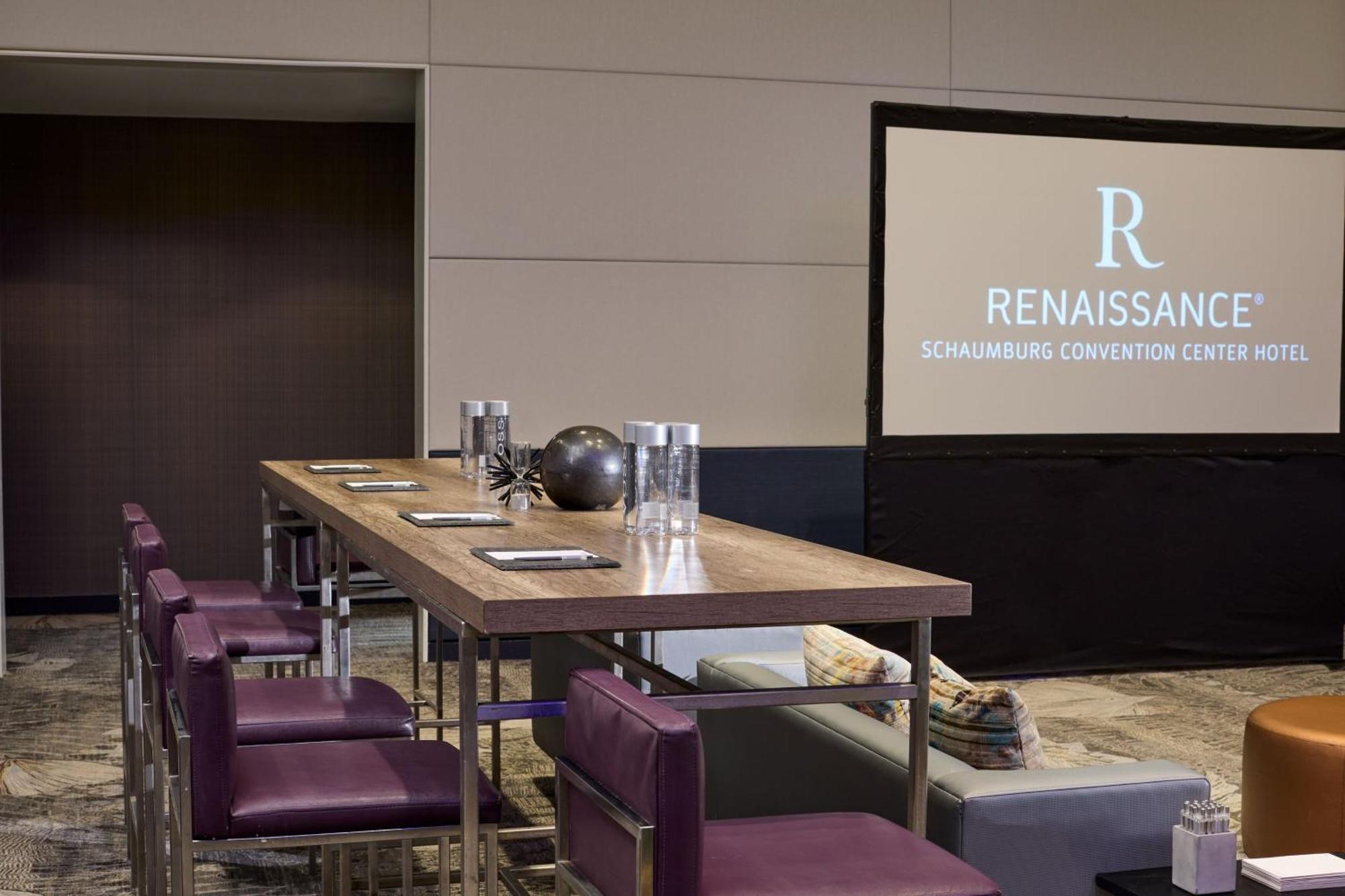 Renaissance Schaumburg Convention Center Hotel Buitenkant foto