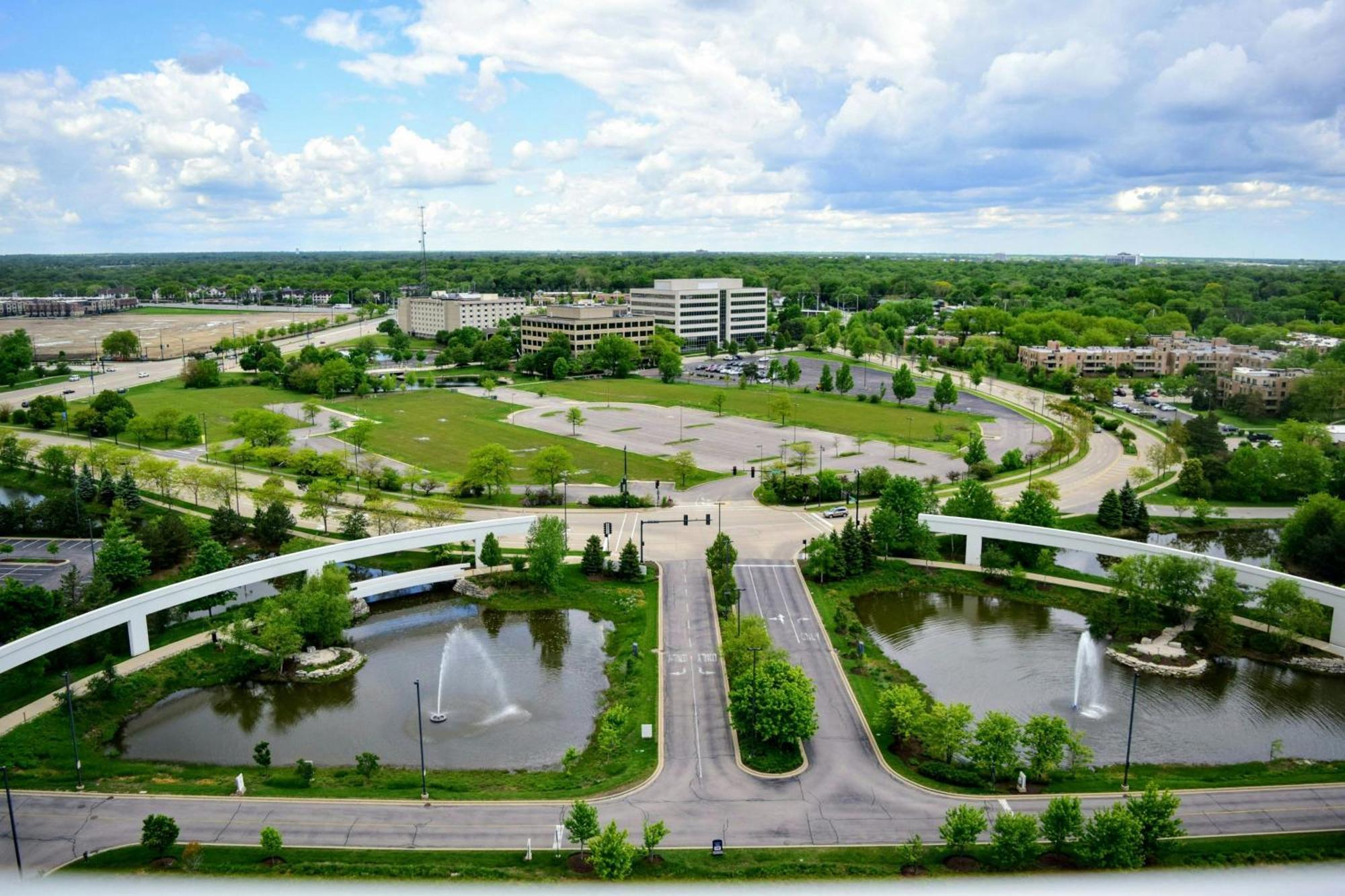 Renaissance Schaumburg Convention Center Hotel Buitenkant foto